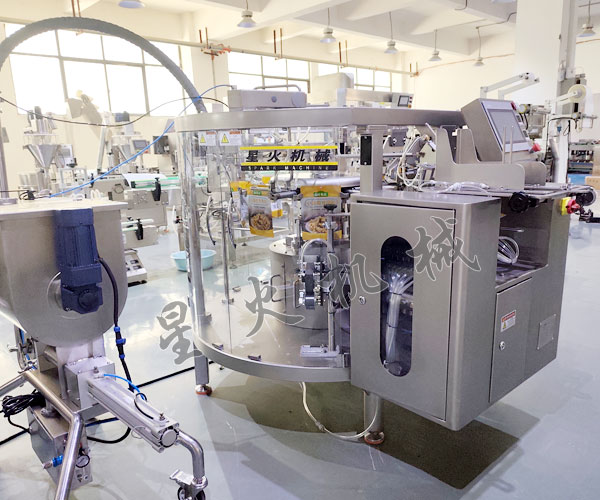 自动给袋式油泼辣子包装机