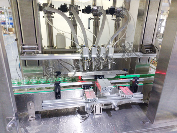 成都酱料灌装机细节